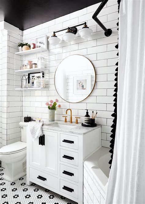 60 Bathrooms Black And White Decorated - Beautiful Pictures